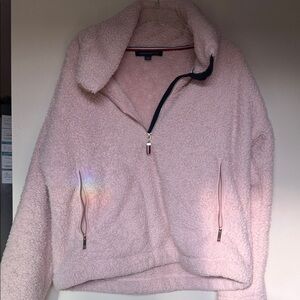 Tommy Hilfiger Light Pink Soft as Butter Teddy Jacket